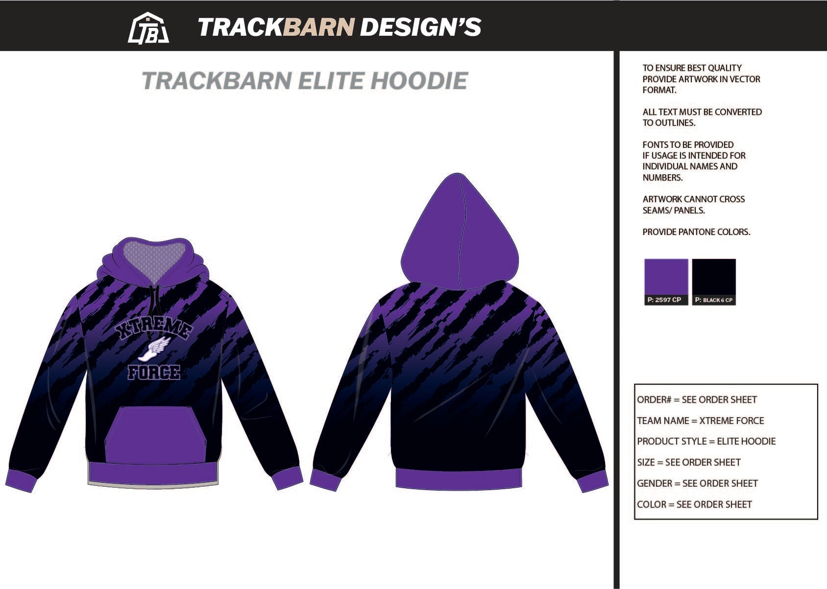 Xtreme - Force - Womens Pullover Hoodie - TrackBarn