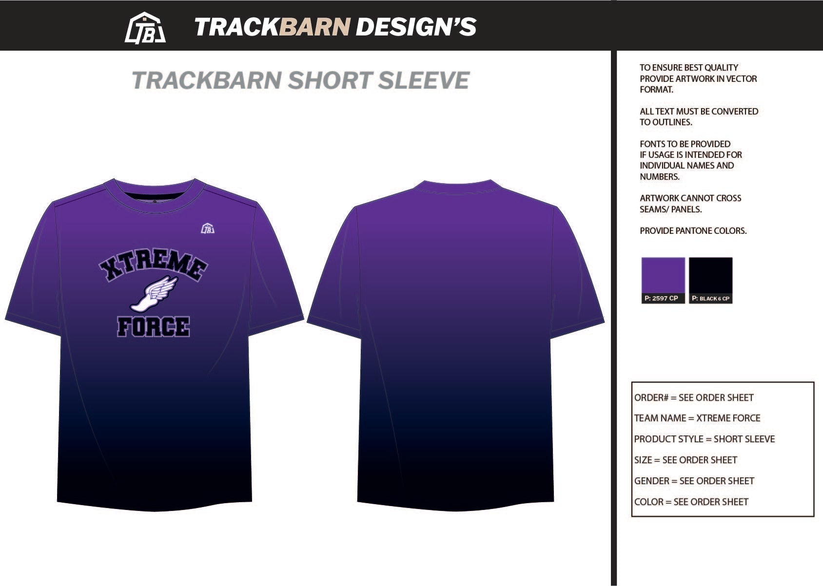 Xtreme - Force - Youth Tech Tee - TrackBarn