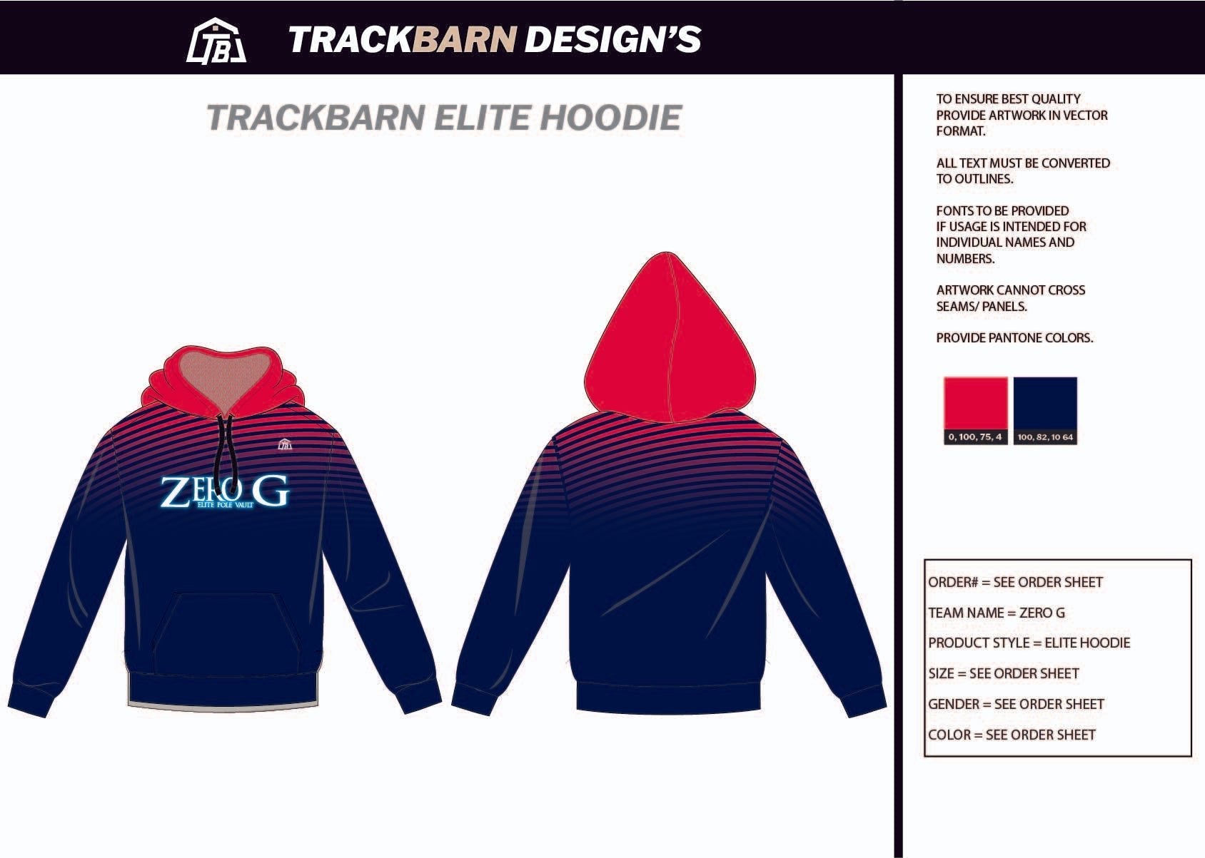 Zero - G - Womens Pullover Hoodie - TrackBarn