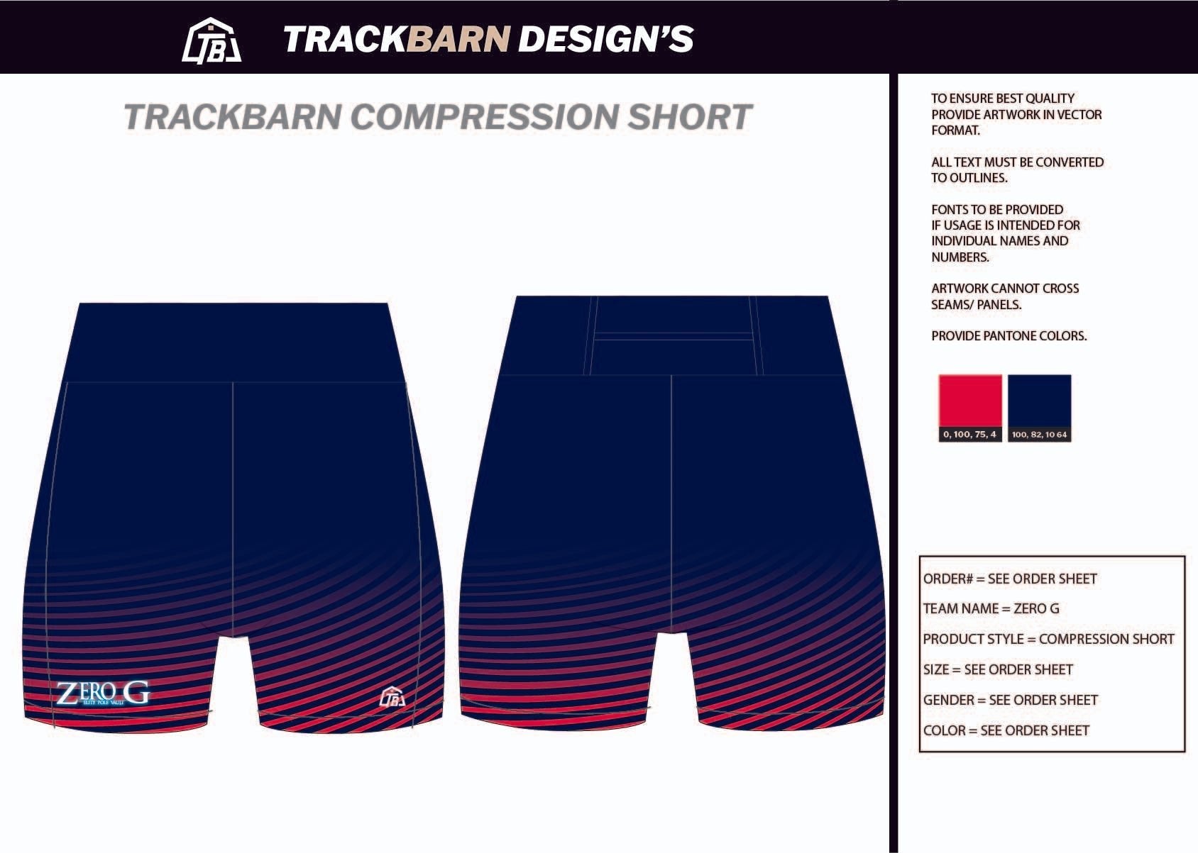 Zero - G - Womens Short Running Tight - TrackBarn