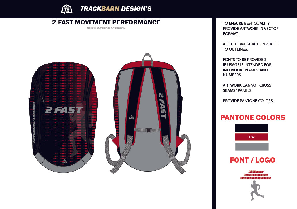 2-Fast-MP Premiere Backpack