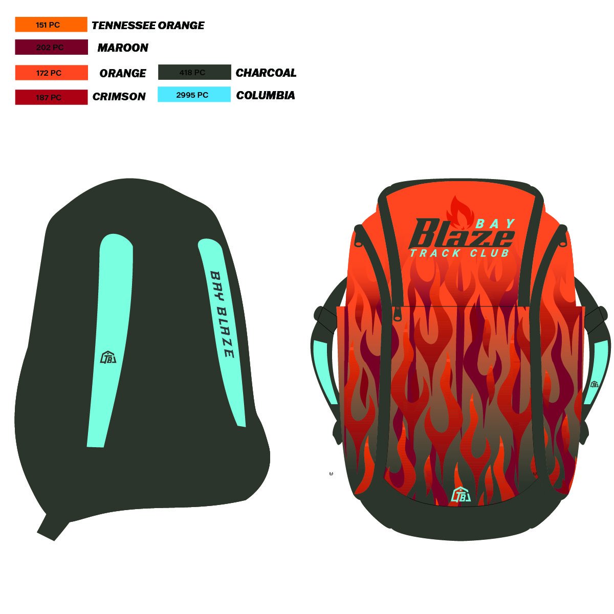 Bay-Blaze- Backpack