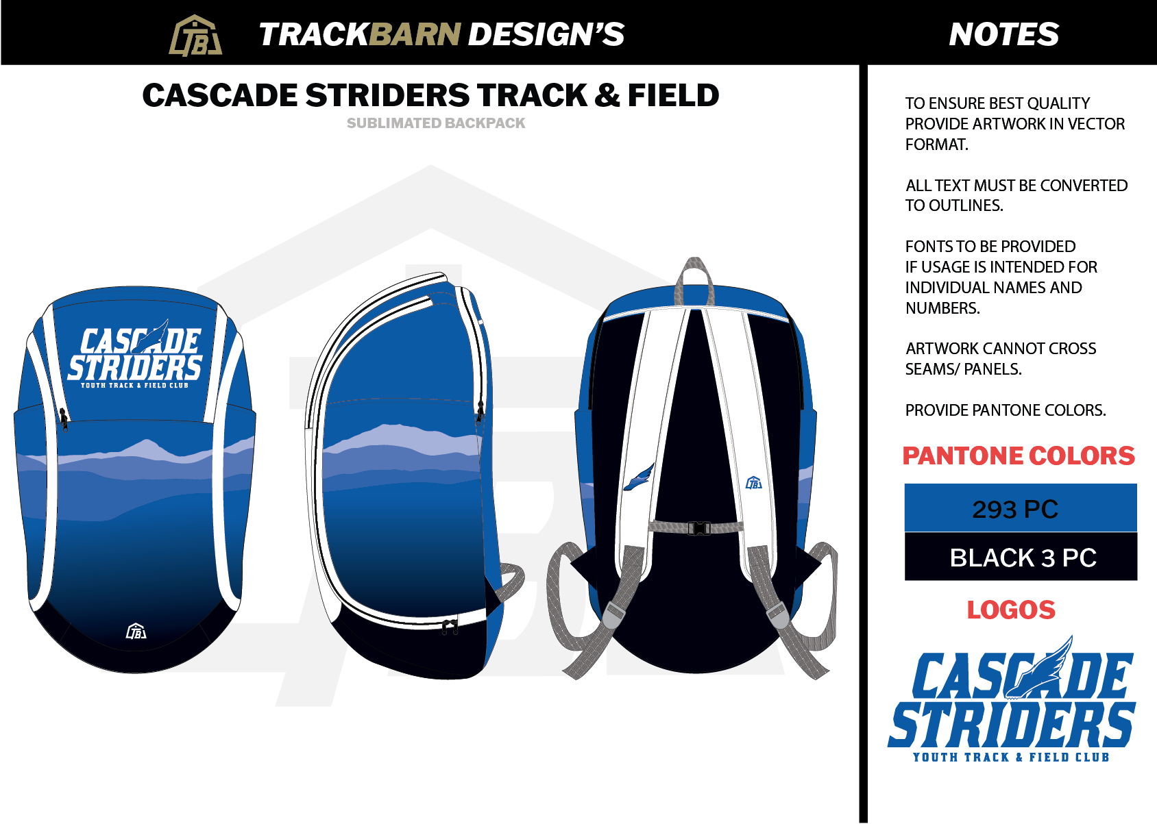 Cascade-Striders- Backpack