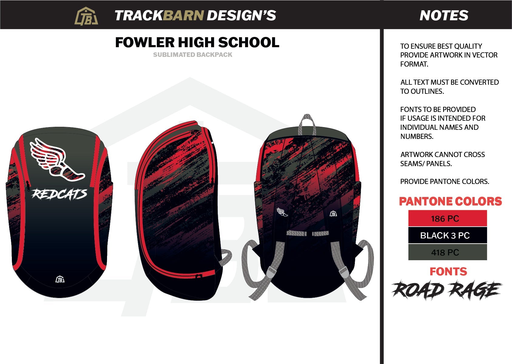 Fowler-High-School Backpack