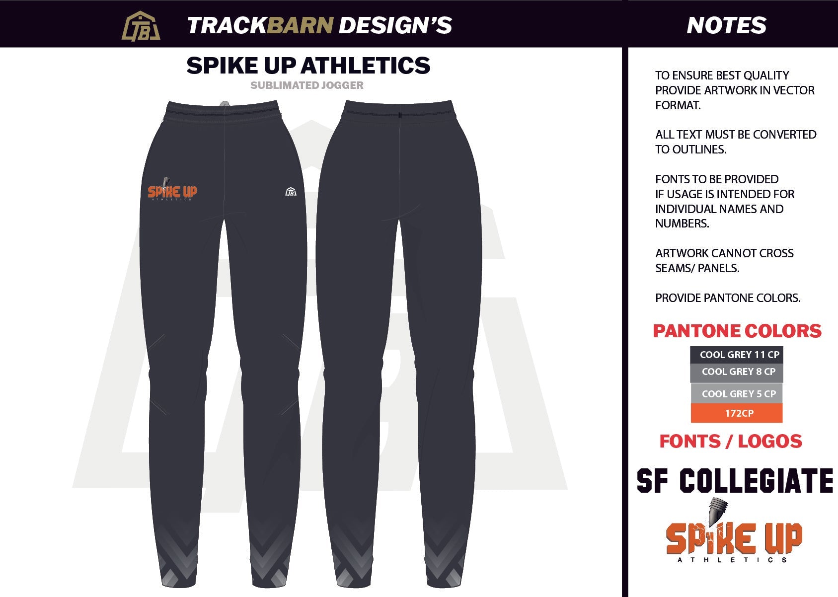 Spike-Up-Athletics Adults Jogger