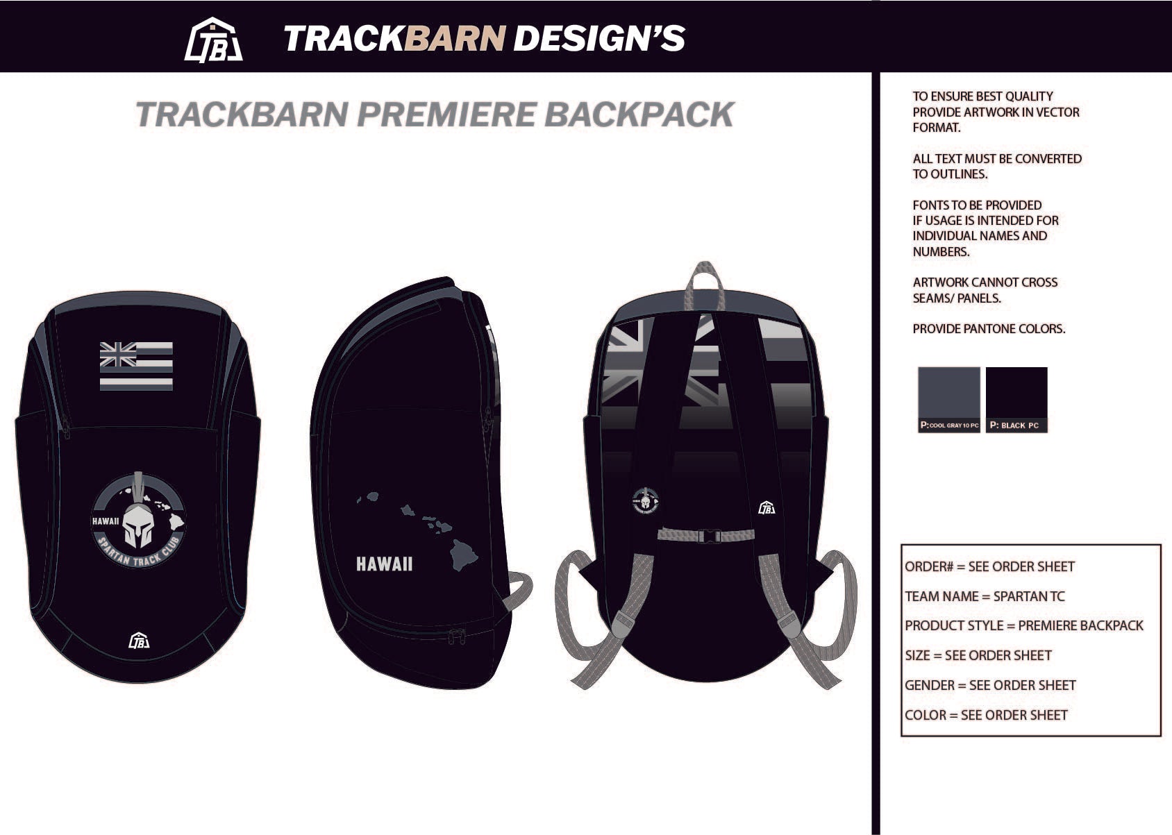 Spartan-TC- Backpack