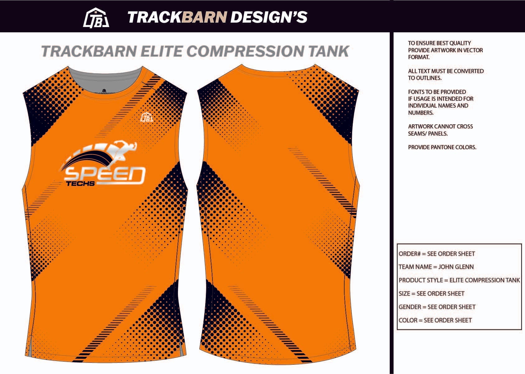 Speed-Techs- Youth Compression Tank