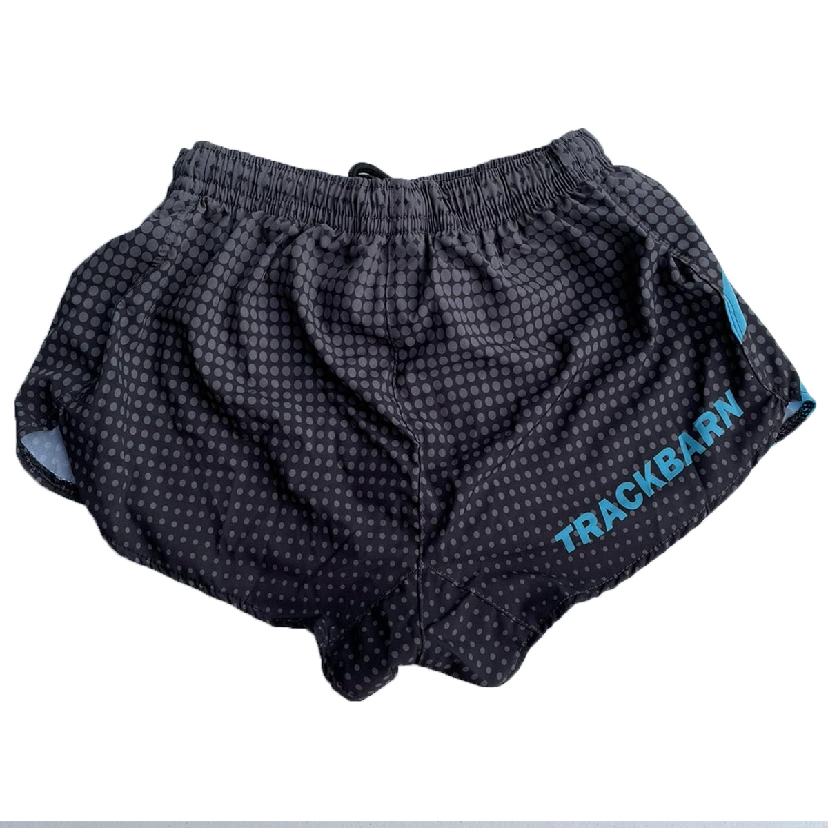 Split Shorts with Blue Logo