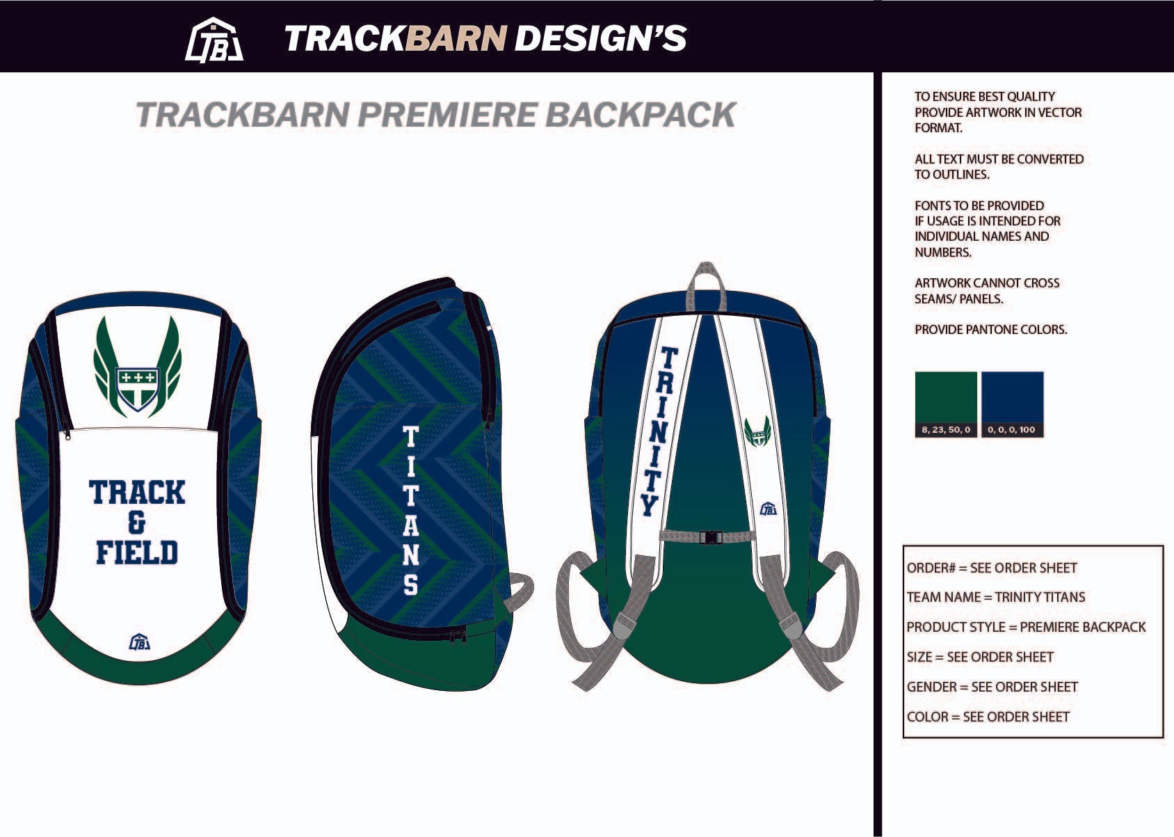Trinity-Titans- Backpack