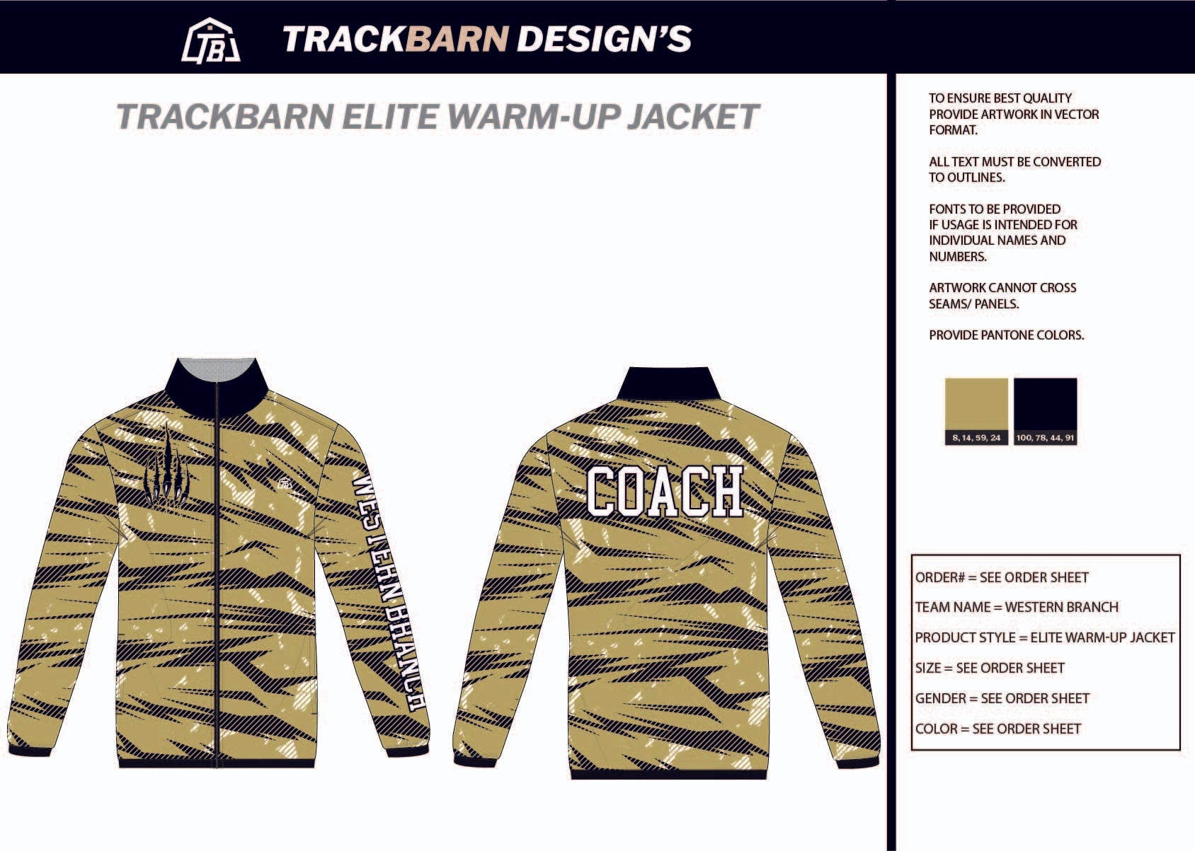Western-Branch- Mens Full Zip Jacket