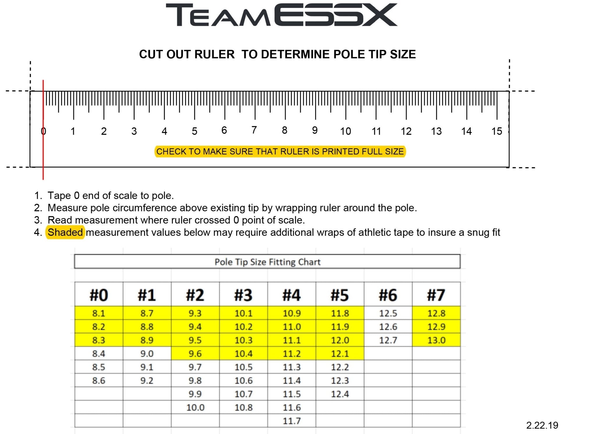 ESSX POLE TIP - TrackBarn