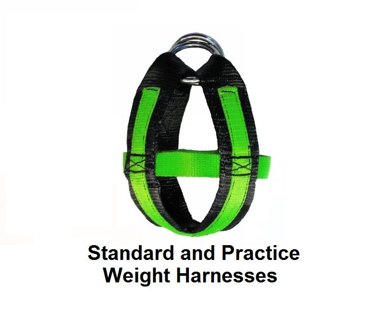 Standard and Practice Weight Harnesses
